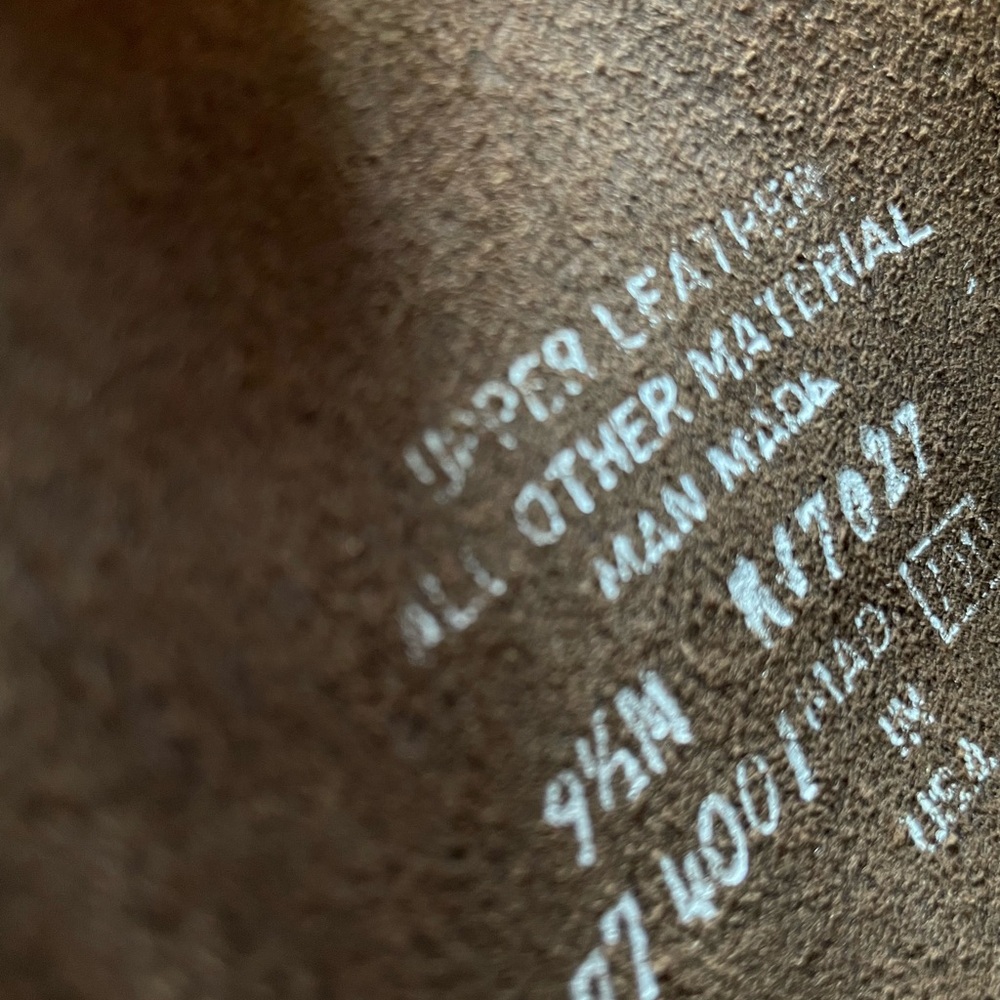 Frye Brown Leather Combat Boots - Picture 6 of 6